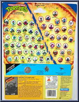 Super Mike from Teenage Mutant Ninja Turtles - Sewer Heroes manufactured by Playmates [Back]