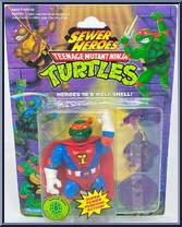 Super Mike from Teenage Mutant Ninja Turtles - Sewer Heroes manufactured by Playmates [Front]