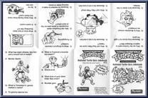 Sword Slicin' Leonardo from Teenage Mutant Ninja Turtles - Wacky Action manufactured by Playmates [Instructions]