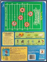 T. D. Tossin' Leo from Teenage Mutant Ninja Turtles - Sewer Sports Allstar Turtles manufactured by Playmates [Back]