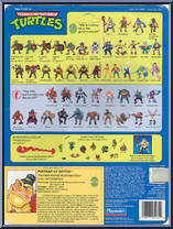 Tattoo from Teenage Mutant Ninja Turtles - 1991 - Basic Figures manufactured by Playmates [Back]