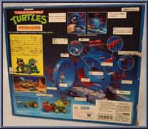 Technodrome Scout Vehicle from Teenage Mutant Ninja Turtles - 1993 - Accessories manufactured by Playmates [Back]