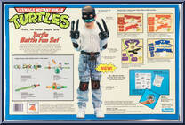 Tokka from Teenage Mutant Ninja Turtles - Turtle Battle Fun Sets manufactured by Playmates [Back]