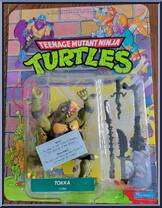 Tokka from Teenage Mutant Ninja Turtles - 1991 - Basic Figures manufactured by Playmates [Front]