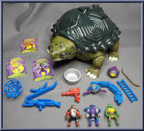 Mutant Tokka Technodrome Playset (with Cards) from Teenage Mutant Ninja Turtles - Mini Mutants manufactured by Playmates [Loose]
