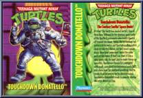 Touchdown Donatello from Teenage Mutant Ninja Turtles - Apollo 11 (with Cards) manufactured by Playmates [Card]