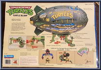 Turtle Blimp from Teenage Mutant Ninja Turtles - 1988 - Accessories manufactured by Playmates [Back]