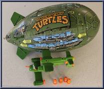 Turtle Blimp from Teenage Mutant Ninja Turtles - 1988 - Accessories manufactured by Playmates [Loose]