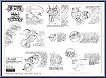 Carry Along Communicator Playset (with Cards) from Teenage Mutant Ninja Turtles - Mini Mutants manufactured by Playmates [Instructions]