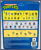 Walkabout from Teenage Mutant Ninja Turtles - 1991 - Basic Figures manufactured by Playmates [Back]