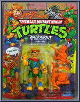 Walkabout from Teenage Mutant Ninja Turtles - 1991 - Basic Figures manufactured by Playmates [Front]