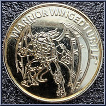 Warrior Winged Donatello from Teenage Mutant Ninja Turtles - Warriors (with Coins) manufactured by Playmates [Coin]
