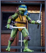 Leonardo from Teenage Mutant Ninja Turtles - 1990 Movie - Exclusives manufactured by Neca [Loose]