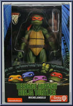Michelangelo from Teenage Mutant Ninja Turtles - 1990 Movie - Exclusives manufactured by Neca [Front]