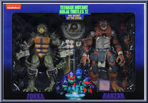 Tokka & Rahzar (Neca Store) from Teenage Mutant Ninja Turtles - 1990 Movie - Secret of the Ooze manufactured by Neca [Front]