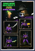 Ultimate Shredder from Teenage Mutant Ninja Turtles - 1990 Movie - Secret of the Ooze manufactured by Neca [Back]