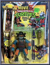 Samurai Mike from Teenage Mutant Ninja Turtles - 1993 Movie III - Basic Series manufactured by Playmates [Front]