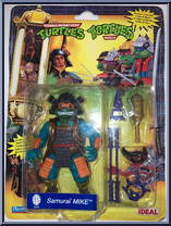 Samurai Mike from Teenage Mutant Ninja Turtles - 1993 Movie III - Basic Series manufactured by Playmates [Front]