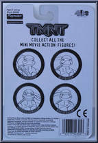 Splinter from Teenage Mutant Ninja Turtles - 2007 Movie - Mini manufactured by Playmates [Back]