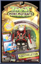 Exoskeleton Raphael from Teenage Mutant Ninja Turtles - 2007 Movie - Mini Mutants manufactured by Playmates [Front]