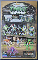 Leonardo from Teenage Mutant Ninja Turtles - 2007 Movie - Alien Hunter manufactured by Playmates [Back]