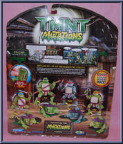 Michelangelo from Teenage Mutant Ninja Turtles - 2007 Movie - Mutations manufactured by Playmates [Back]