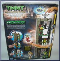 Monster Action Tower from Teenage Mutant Ninja Turtles - 2007 Movie - Accessories manufactured by Playmates [Back]