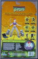 April O'Neil from Teenage Mutant Ninja Turtles - Animated - Basic Assortment - 2003 manufactured by Playmates [Back]