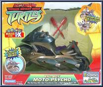 Bad Boy Moto-Psycho from Teenage Mutant Ninja Turtles - Animated - Battle Nexus: Vehicles manufactured by Playmates [Front]