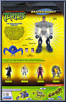 Baxter Robot from Teenage Mutant Ninja Turtles - Animated - Basic Assortment - 2006 manufactured by Playmates [Back]