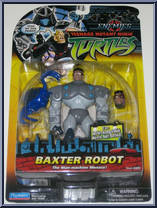 Baxter Robot from Teenage Mutant Ninja Turtles - Animated - Basic Assortment - 2006 manufactured by Playmates [Front]