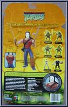 Casey Jones from Teenage Mutant Ninja Turtles - Animated - Basic Assortment - 2003 manufactured by Playmates [Back]