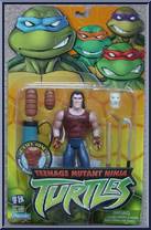 Casey Jones from Teenage Mutant Ninja Turtles - Animated - Basic Assortment - 2003 manufactured by Playmates [Front]