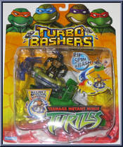 Donatello from Teenage Mutant Ninja Turtles - Animated - Turbo Bashers (mini) manufactured by Playmates [Front]