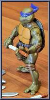 Donatello from Teenage Mutant Ninja Turtles - Animated - Basic Assortment - 2003 manufactured by Playmates [Loose]