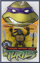 Donatello from Teenage Mutant Ninja Turtles - Animated - Basic Assortment - 2003 manufactured by Playmates [Front]