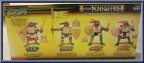 Gold Ninja Knights (Canadian Exclusive) from Teenage Mutant Ninja Turtles - Animated - 4-Packs manufactured by Playmates [Back]
