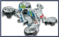 Hover Chopper from Teenage Mutant Ninja Turtles - Animated - Accessories manufactured by Playmates [Loose]