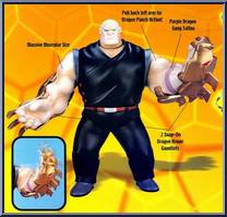 Hun from Teenage Mutant Ninja Turtles - Animated - Basic Assortment - 2003 manufactured by Playmates [Loose]
