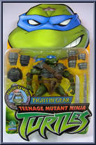 Fightin' Gear Leo from Teenage Mutant Ninja Turtles - Animated - Fightin' Gear manufactured by Playmates [Front]