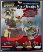 Leo from Teenage Mutant Ninja Turtles - Animated - Shell Kickers manufactured by Playmates [Back]