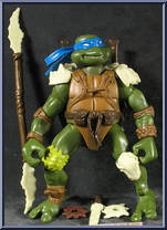 Leonardo from Teenage Mutant Ninja Turtles - Animated - Paleo Patrol manufactured by Playmates [Loose]