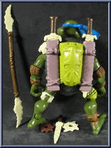 Leonardo from Teenage Mutant Ninja Turtles - Animated - Paleo Patrol manufactured by Playmates [Loose]