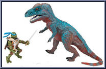 Leonardo Vs. T-Rex