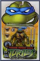 Leonardo from Teenage Mutant Ninja Turtles - Animated - Basic Assortment - 2003 manufactured by Playmates [Front]