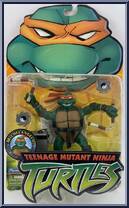 Michaelangelo from Teenage Mutant Ninja Turtles - Animated - Basic Assortment - 2003 manufactured by Playmates [Front]