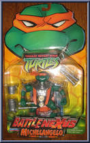 Michelangelo from Teenage Mutant Ninja Turtles - Animated - Battle Nexus manufactured by Playmates [Front]