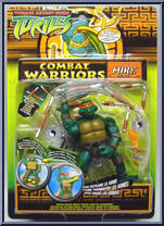 Mike from Teenage Mutant Ninja Turtles - Animated - Combat Warriors manufactured by Playmates [Front]