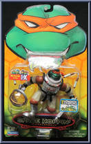 Michelangelo from Teenage Mutant Ninja Turtles - Animated - Space Hoppin' manufactured by Playmates [Front]