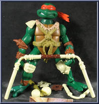 Michaelangelo from Teenage Mutant Ninja Turtles - Animated - Paleo Patrol manufactured by Playmates [Loose]